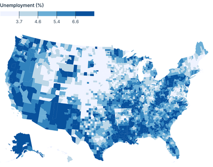 US choropleth map (canvas) US choropleth map (canvas)